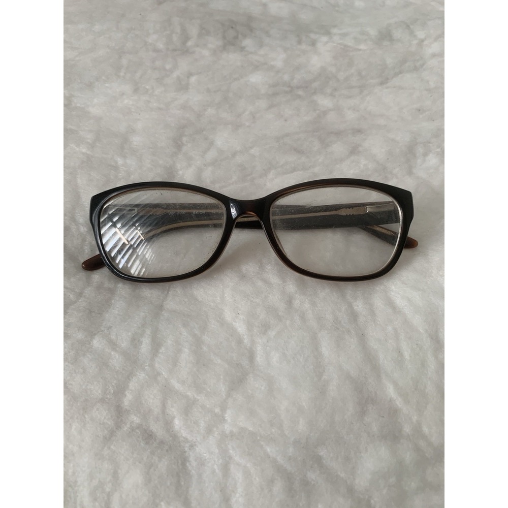 WP2007 BK/CR Black Crystal Womens Full Rim Eyeglasses 52-15-135 Frames Only
